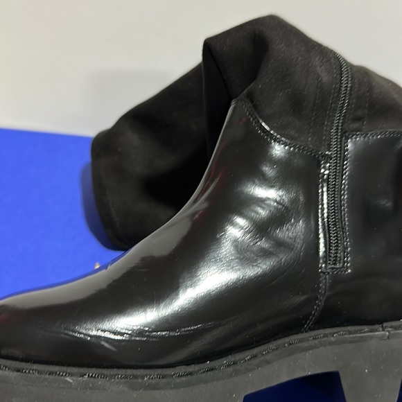 🔥🔥🔥NEW Aquatalia Hillaria Leather & Suede Knee High Boots - Picture 13 of 16